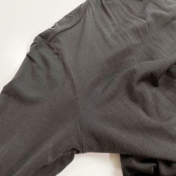 The Row Doppo Shawl Cardigan Long Line Smoky Brown M NWT (FLAW) - Picture 3 of 10